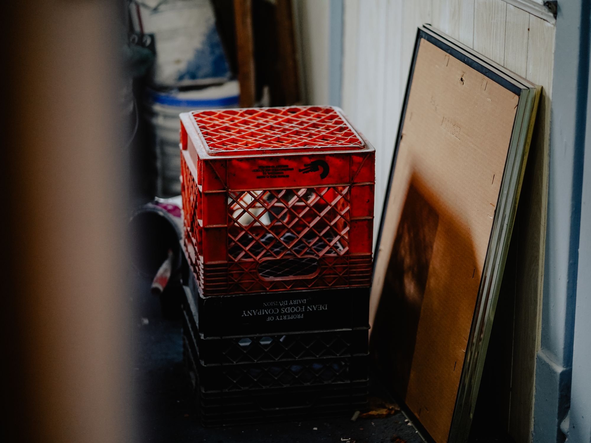 Storage Transport in Sabden, North West — belongings being loaded for transport to storage