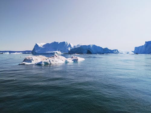 기후 변화, 바다, 빙산의 무료 스톡 사진