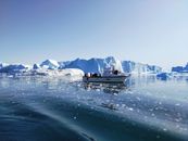 White Boat on Body of Water