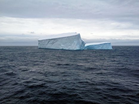 Iceberg Surrounded by Water 