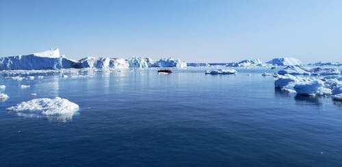 bezplatná Základová fotografie zdarma na téma Arktida, člun, led Základová fotografie