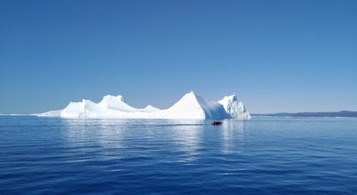 Základová fotografie zdarma na téma Arktida, člun, led