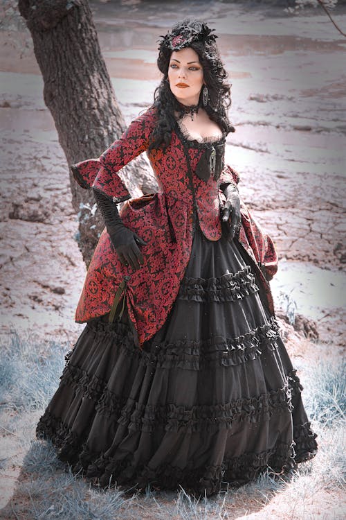 Victorian slyle vampire dress  DressArtMystery – Dress Art Mystery