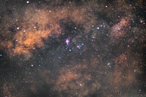 Free Captivating view of a star-filled expanse within the Milky Way galaxy. Stock Photo