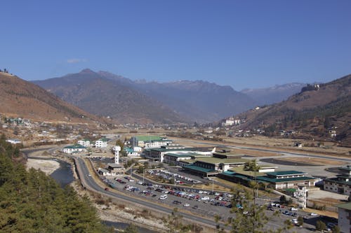 Free stock photo of bhutan, paro airport