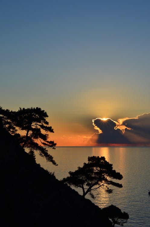 Zonlicht Door Wolken