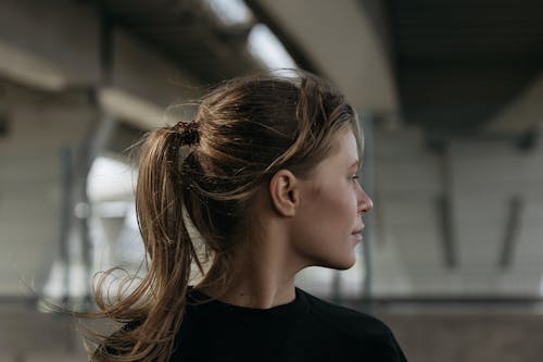 A Woman with a Ponytail