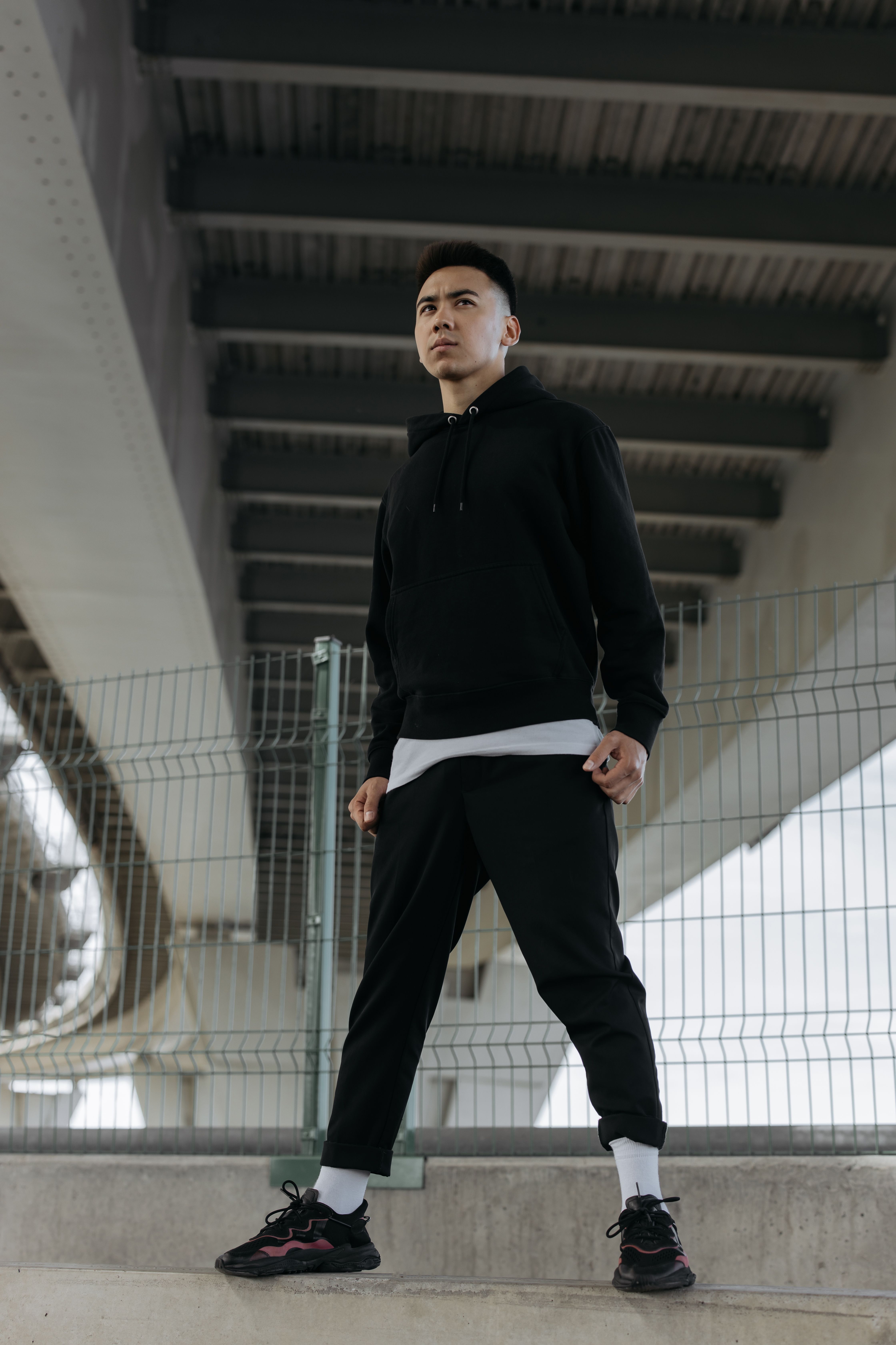 black define Activewear top