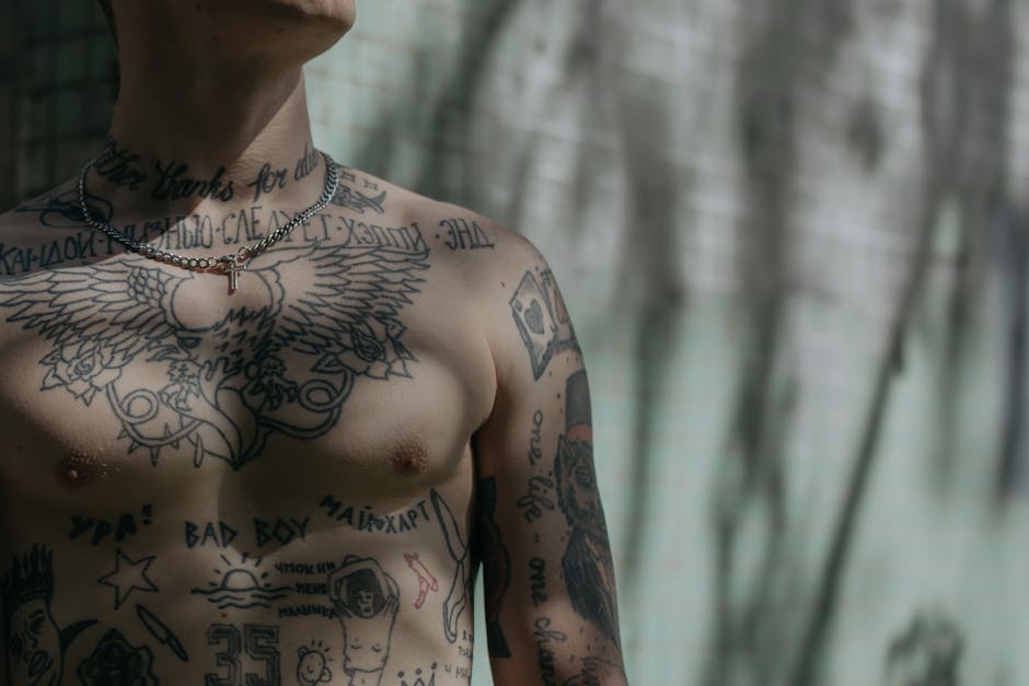 tatouage sur peau noir