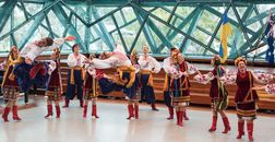People Performing Folk Dance