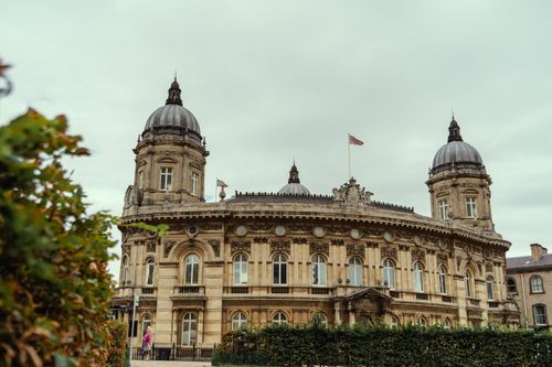 Free Classic architectural view of Hull Maritime Museum in Kingston upon Hull, UK. Stock Photo