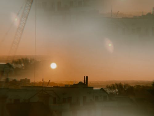 Free stock photo of beautiful, dawn, double exposure