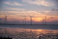 Wind Turbine Landscape Photography
