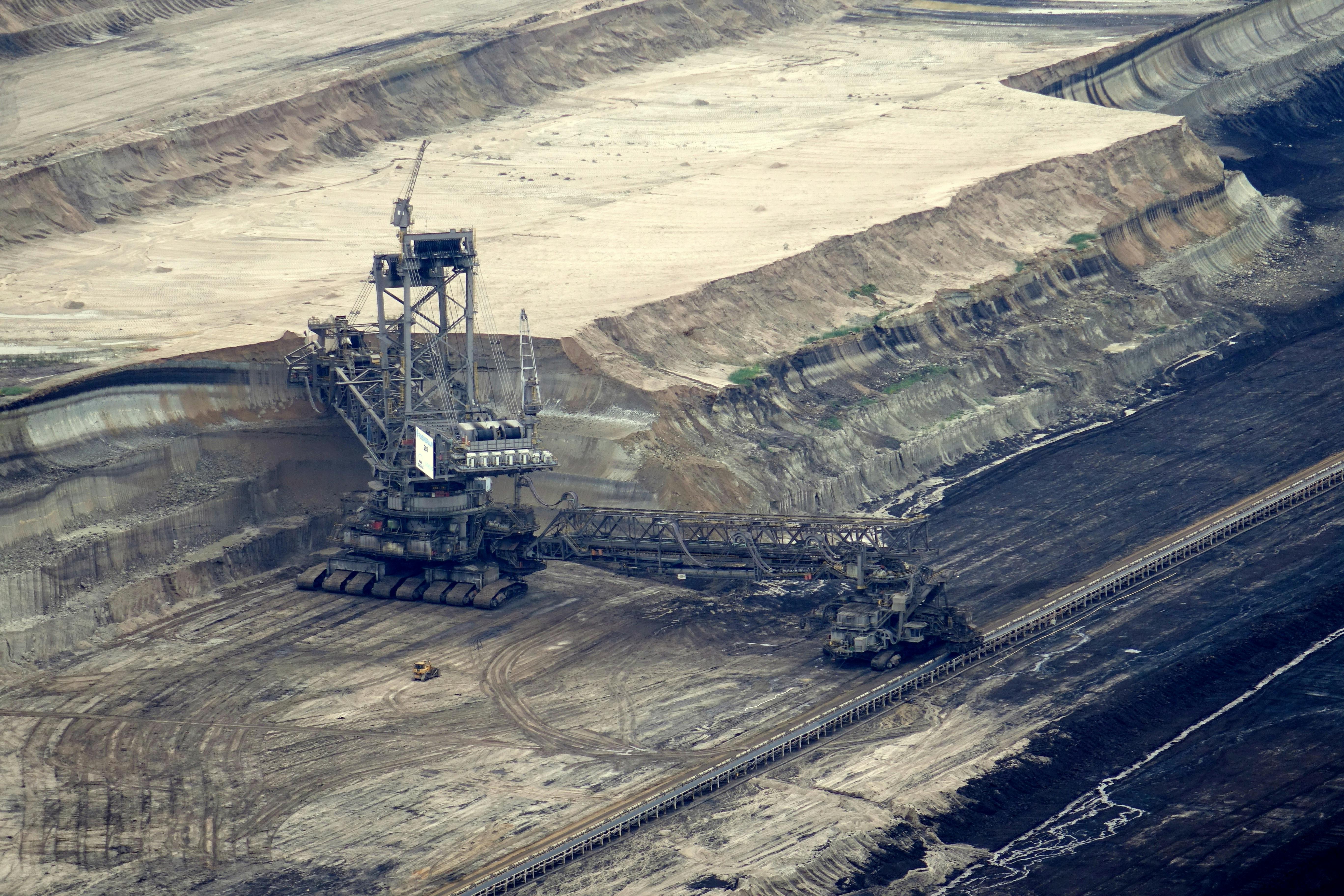 Free stock photo of brown coal, bucket wheel excavators, engineering