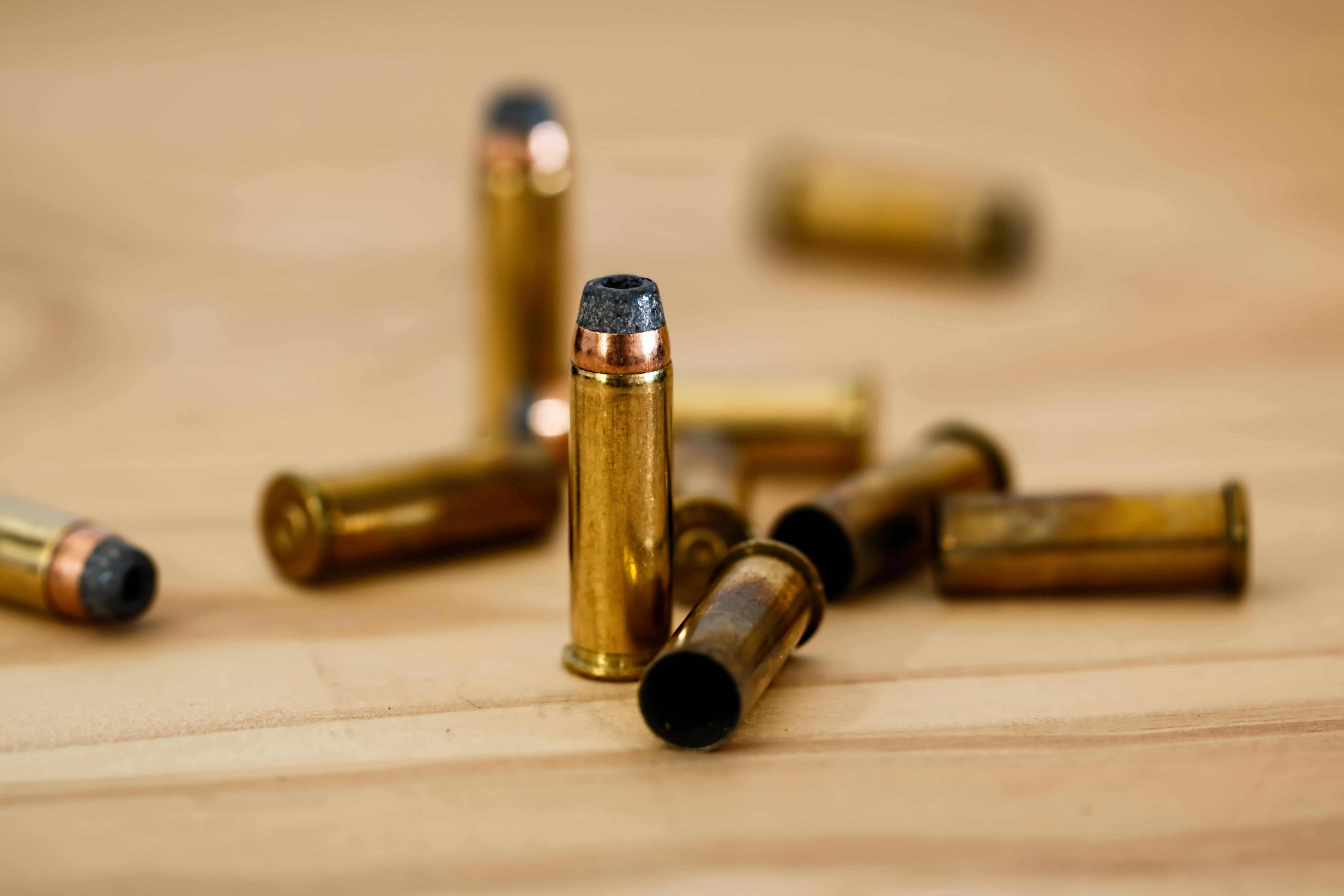 Brass and rifle bullet single hi-res stock photography and images - Alamy