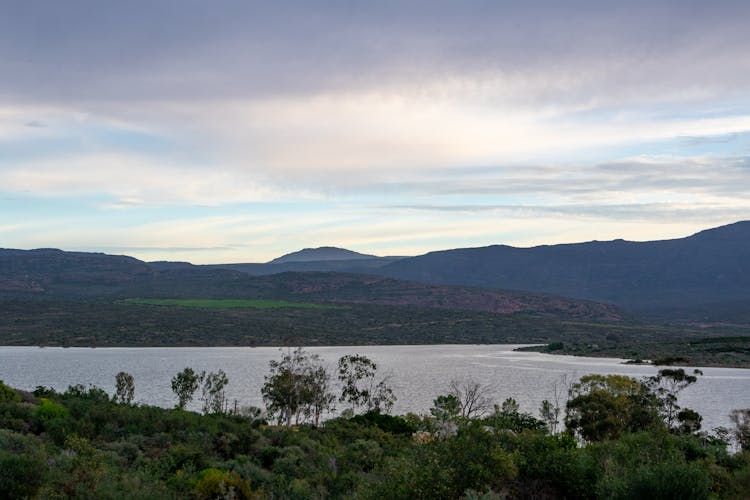 River Near Mountain