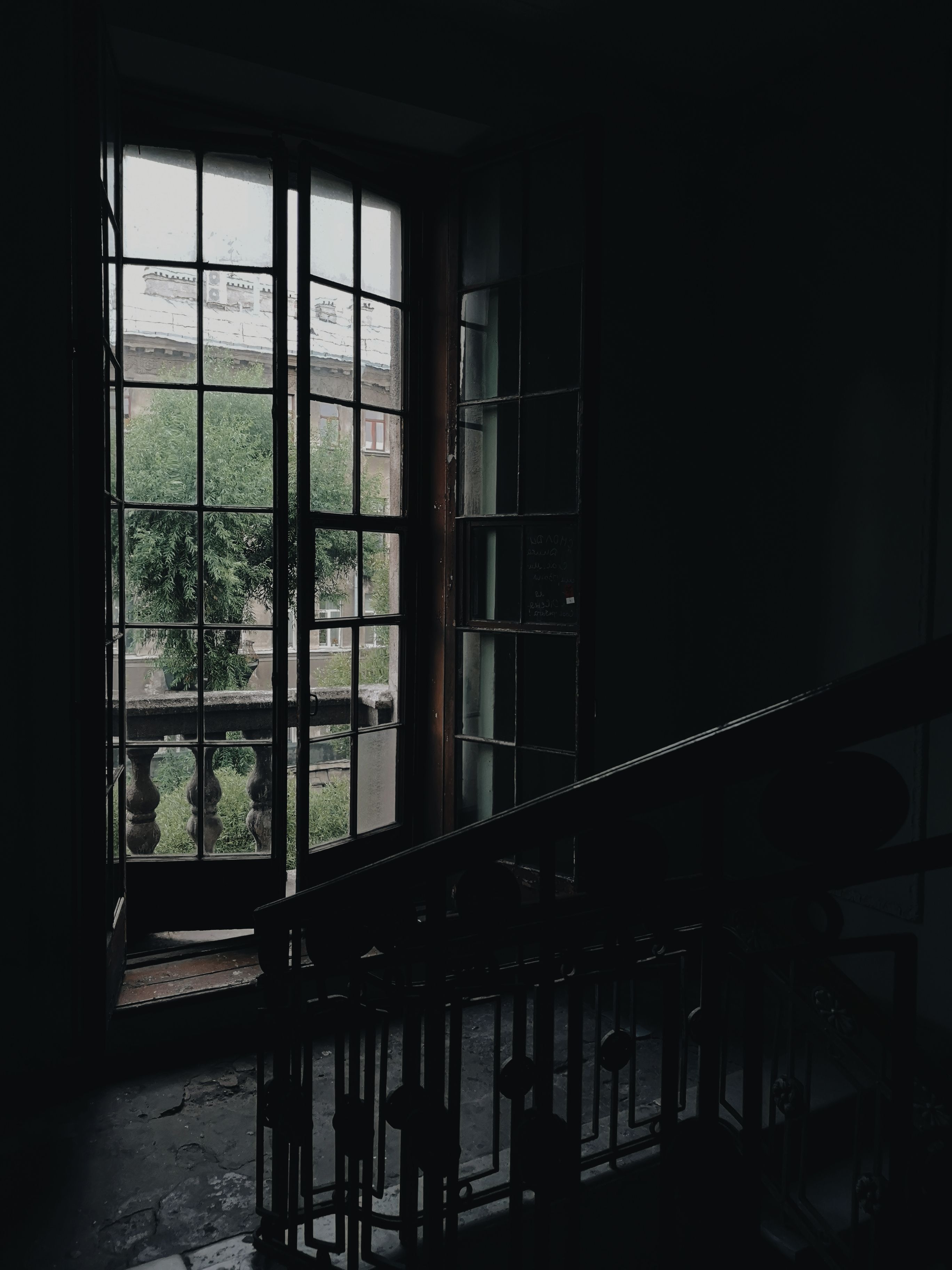 Stairs by the Window · Free Stock Photo