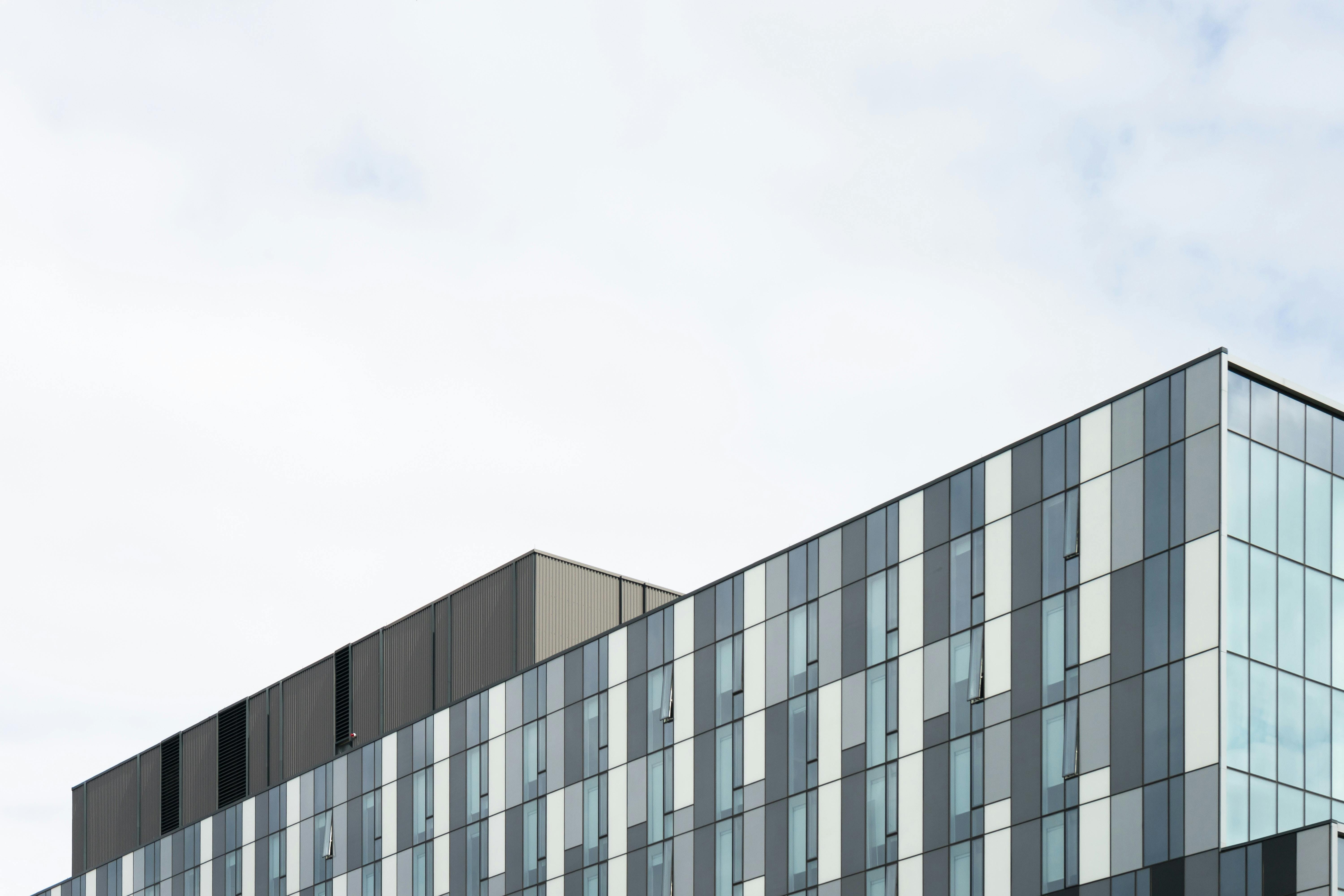 gray and white high rise building