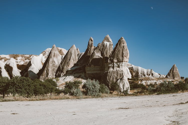 The Fairy Chimneys In Cappadocia Turkey