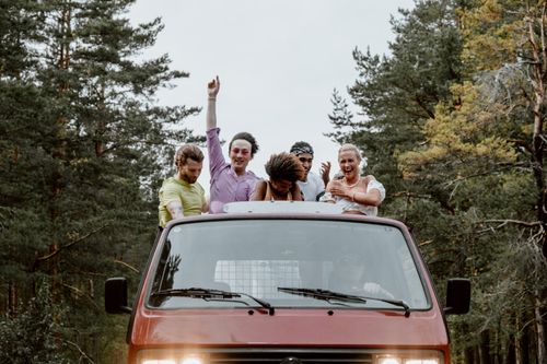 Group airport transfer in Europe