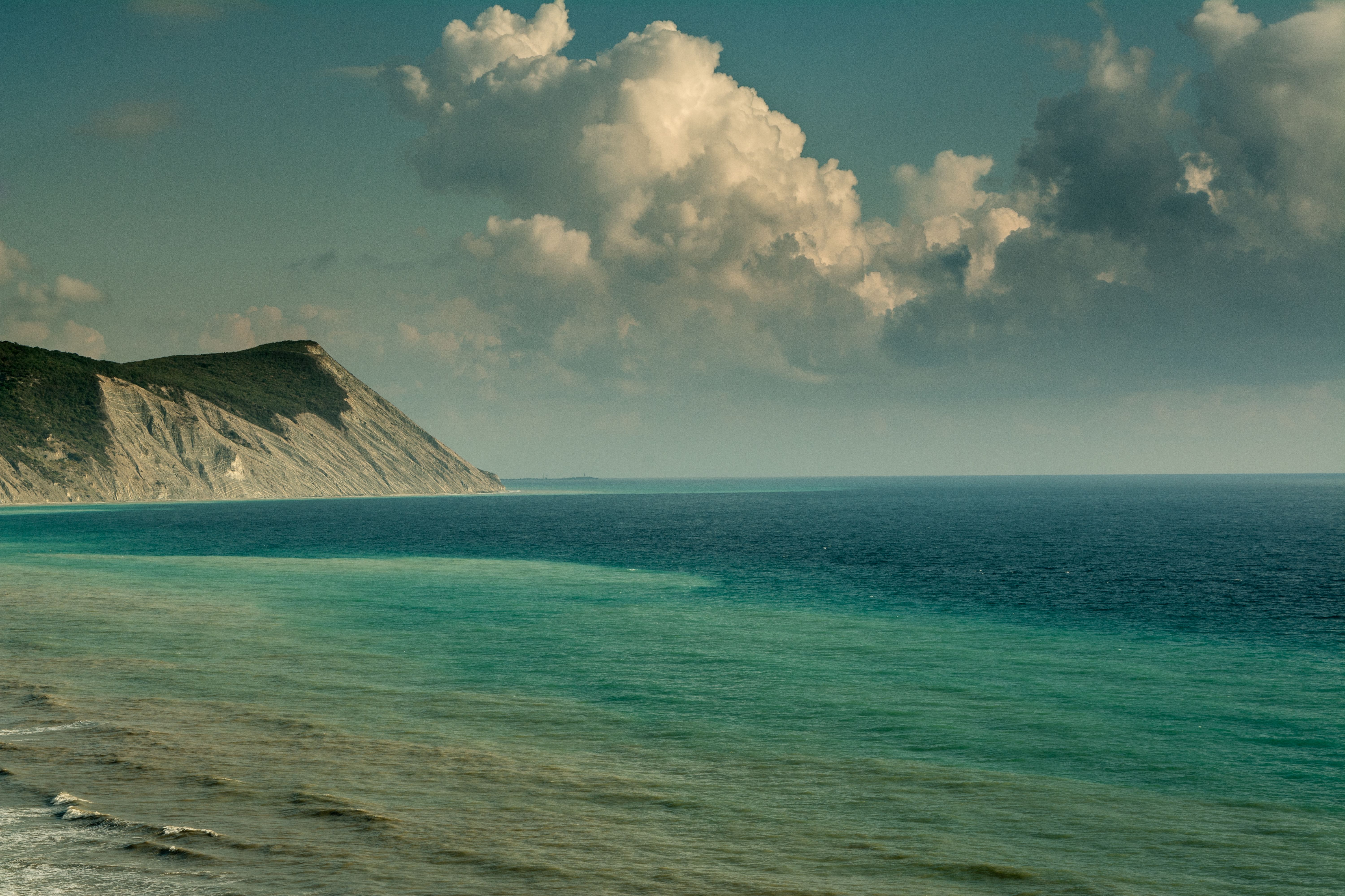 Doumeira Headland Beach view 3