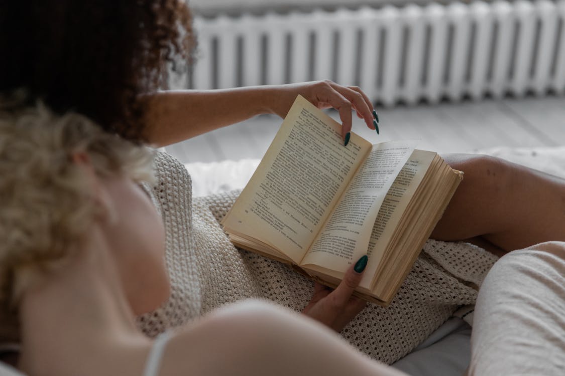 Woman Reading Book