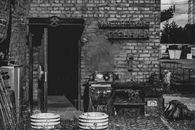 Old Repairing Shop Exterior