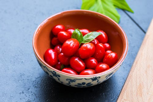 Free Bowl of Red Berries Stock Photo