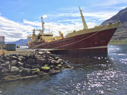 Free stock photo of auf see, berge, eskifjörður