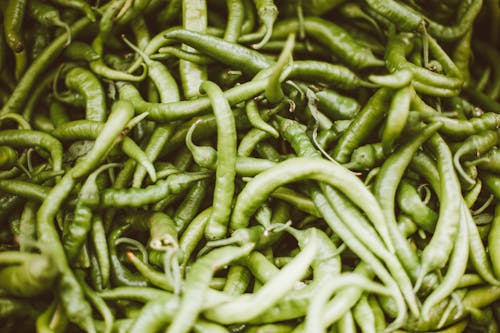 Free Close Up Photo of Green Chiles Stock Photo