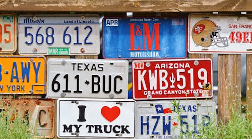 Placas De Licença De Carro Sortidas