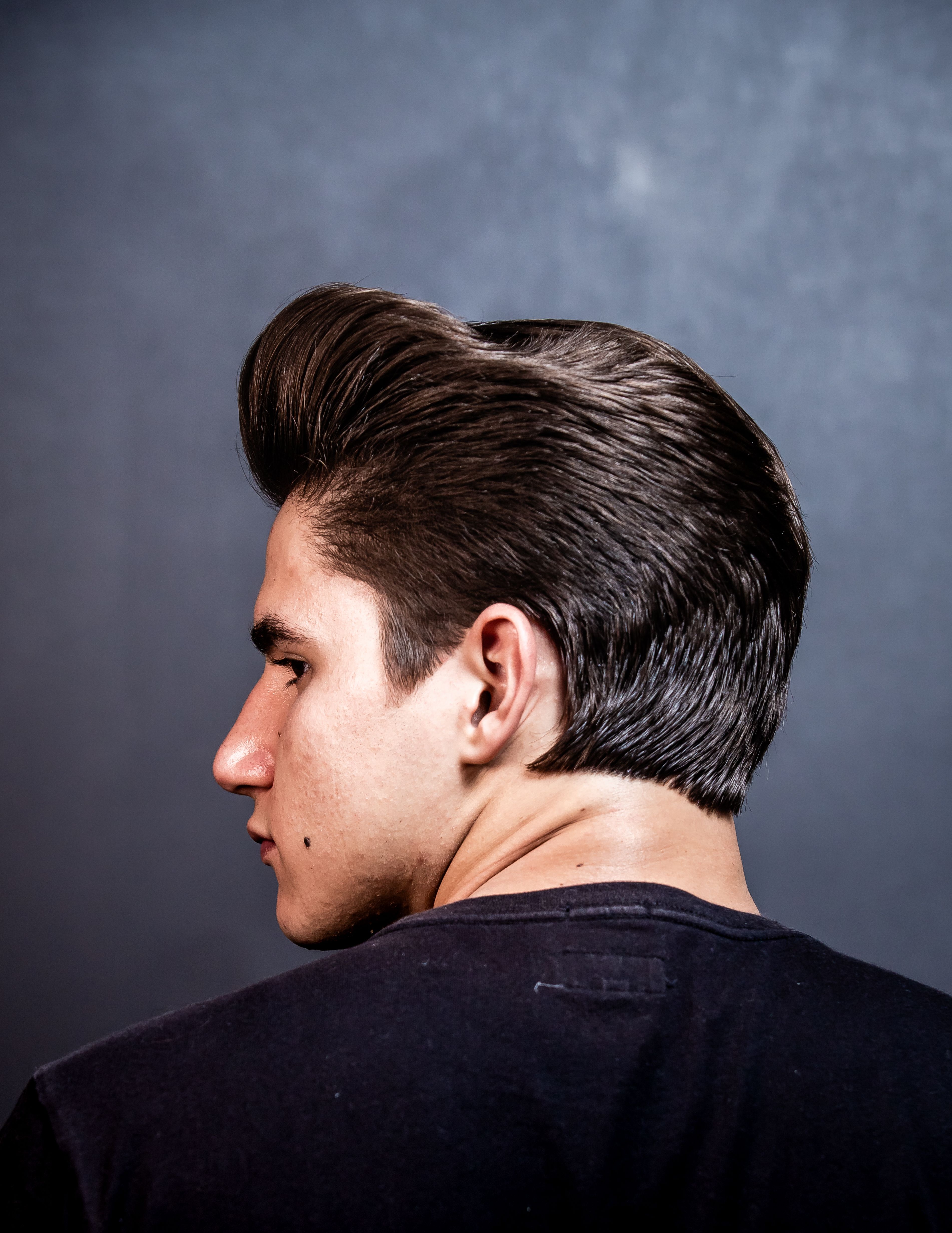 Coupe Pompadour homme
