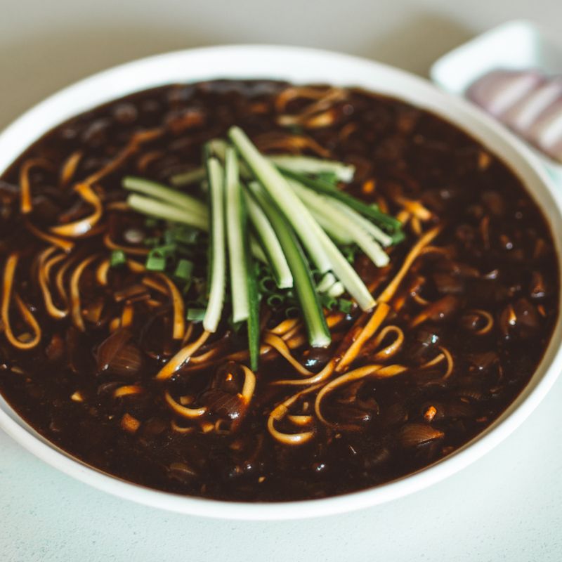 Chinese Black Bean and Oyster Chowder with Ginger