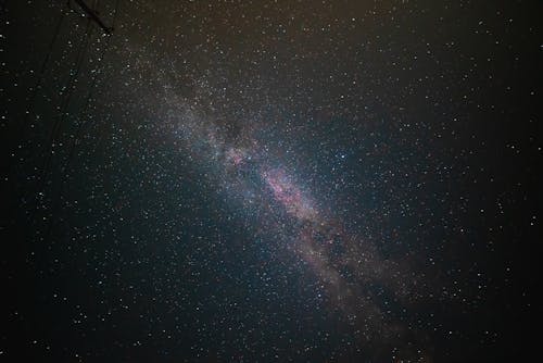 A Majestic Infinite Display of the Stars and Planets in the Sky During Nighttime