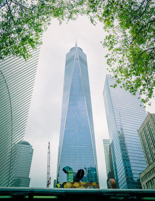 911紀念館, 世界貿易中心, 垂直拍攝 的 免費圖庫相片
