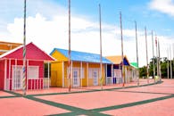 Assorted-color House Facade in Park