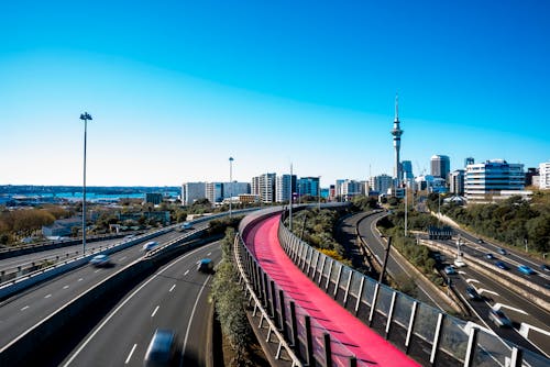 Gratis lagerfoto af auckland, blå himmel, by