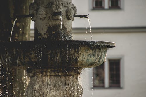 Základová fotografie zdarma na téma fontána, voda
