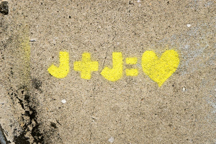 J+j= Heart Painting