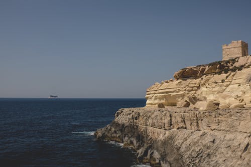 몰타, 바다, 절벽의 무료 스톡 사진
