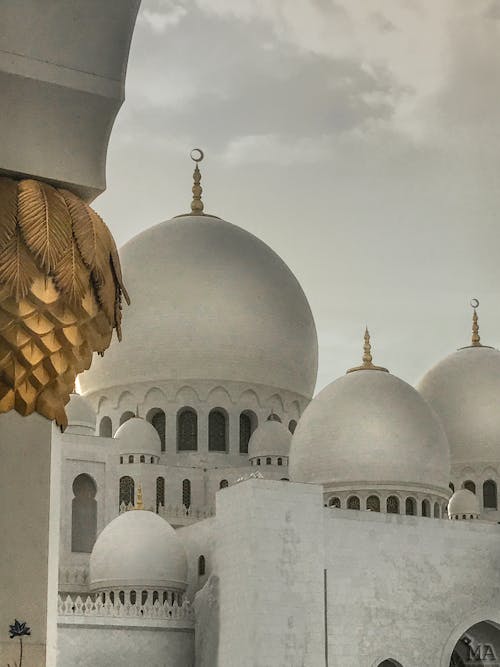 Free stock photo of abu dhabi, gloomy, gold