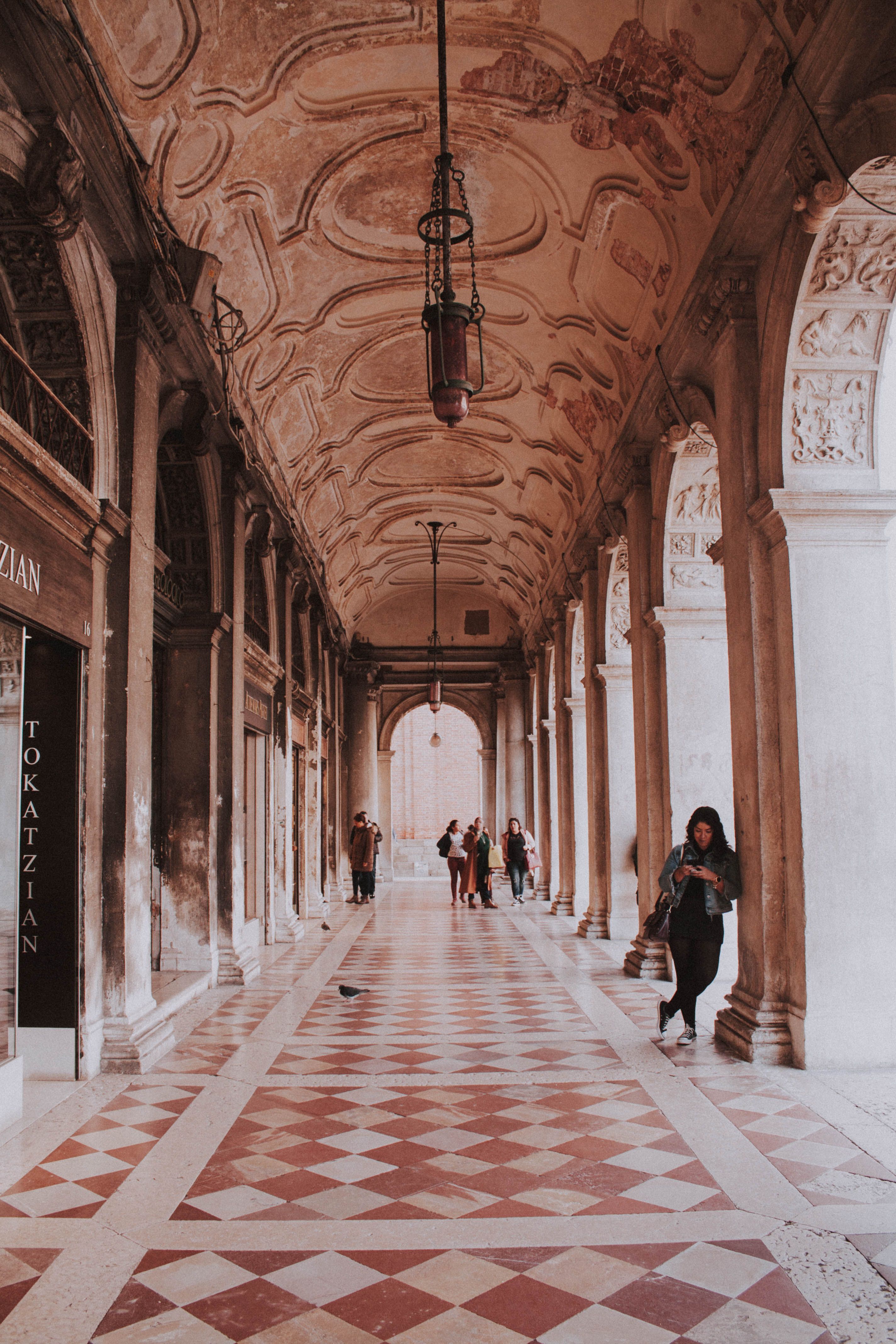 Girl Running Inside A Building · Free Stock Photo