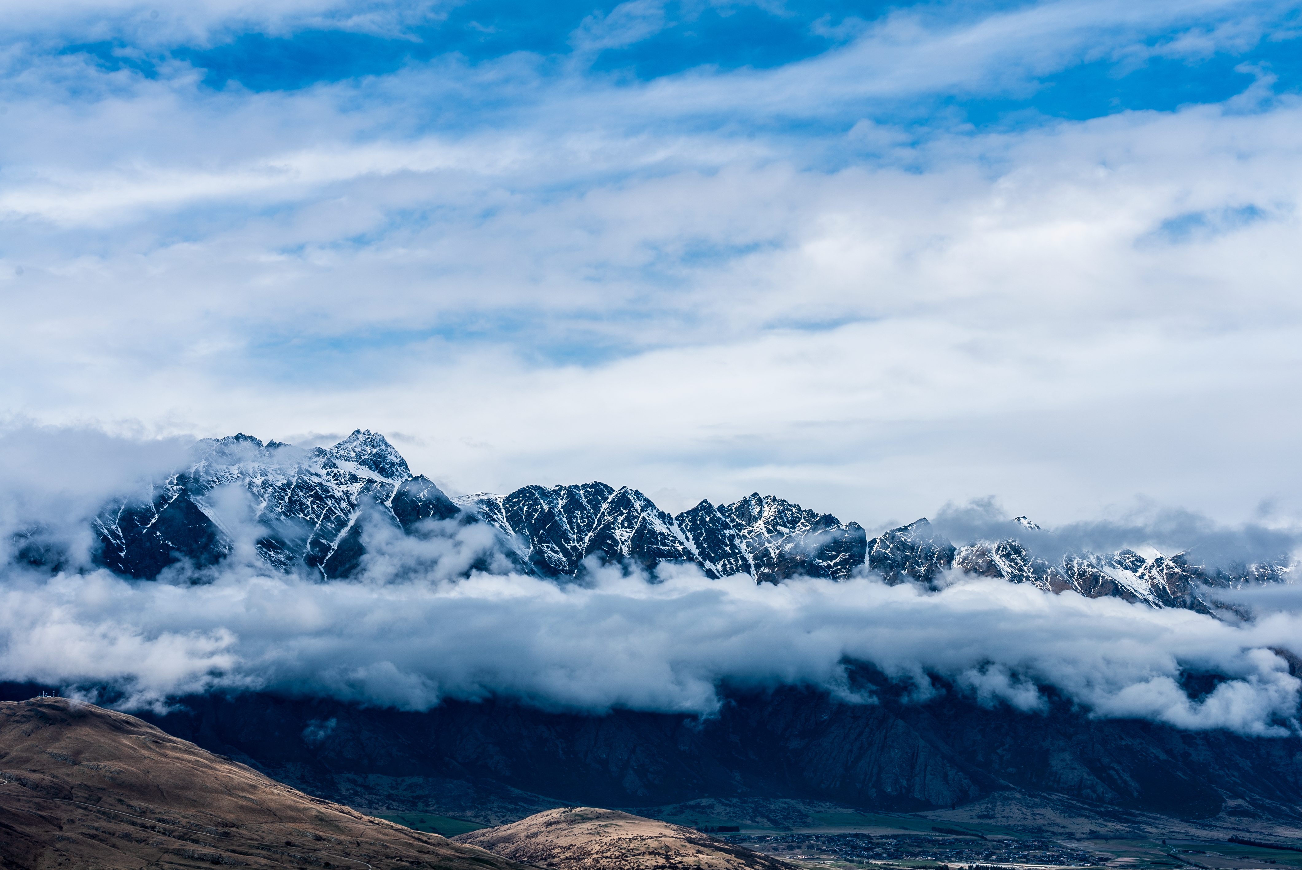 Snow Covered Mountain Under the Blue Sky · Free Stock Photo