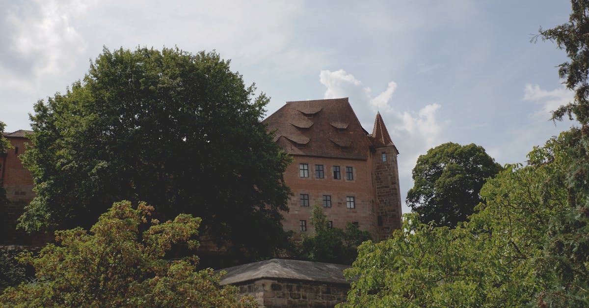 Free stock photo of castle, sky, trees