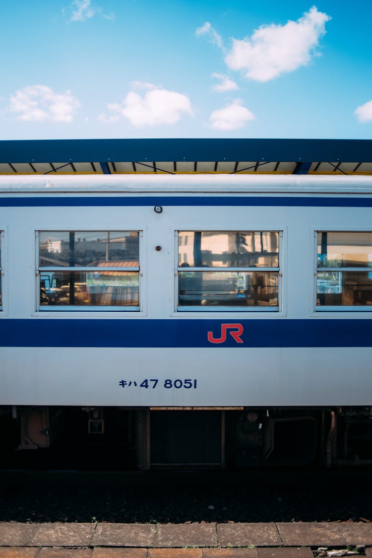 Close Up Of Train Car