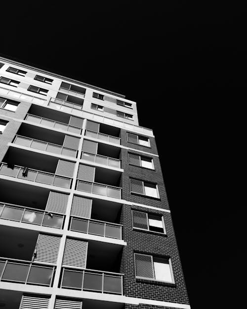 Fotos de stock gratuitas de arquitectura, blanco y negro, diseño