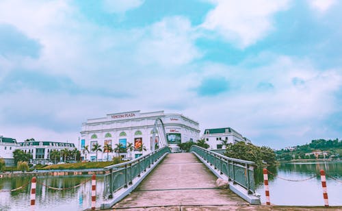 Free The Vincom Plaza Building in Lam Dong Vietnam Stock Photo