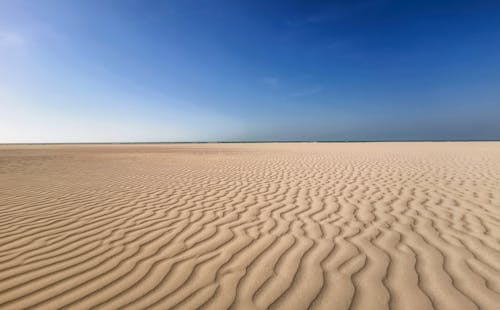 Sand Dunes on the Desert