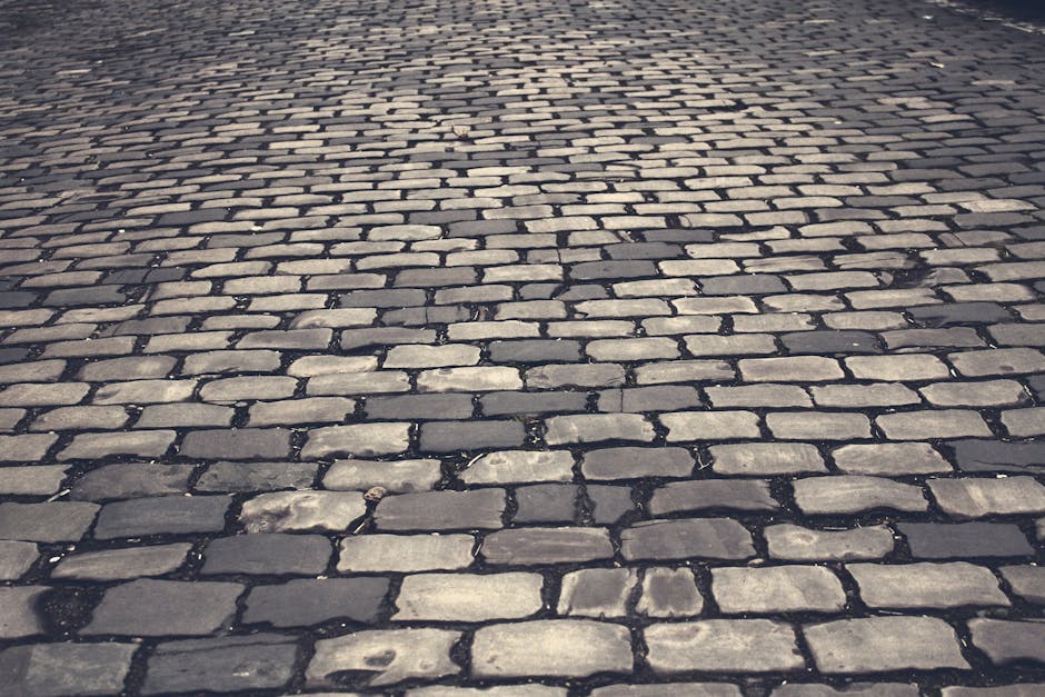 Grey Bricked Flooring