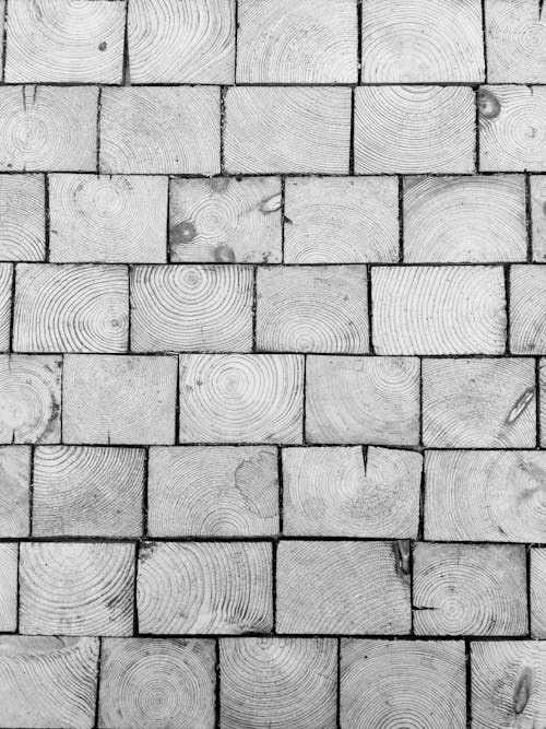 Free Grayscale Photo of Wooden Floor Stock Photo